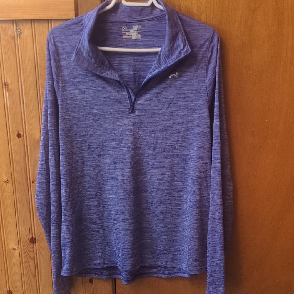 Under Armour Blue HeatGear Pullover